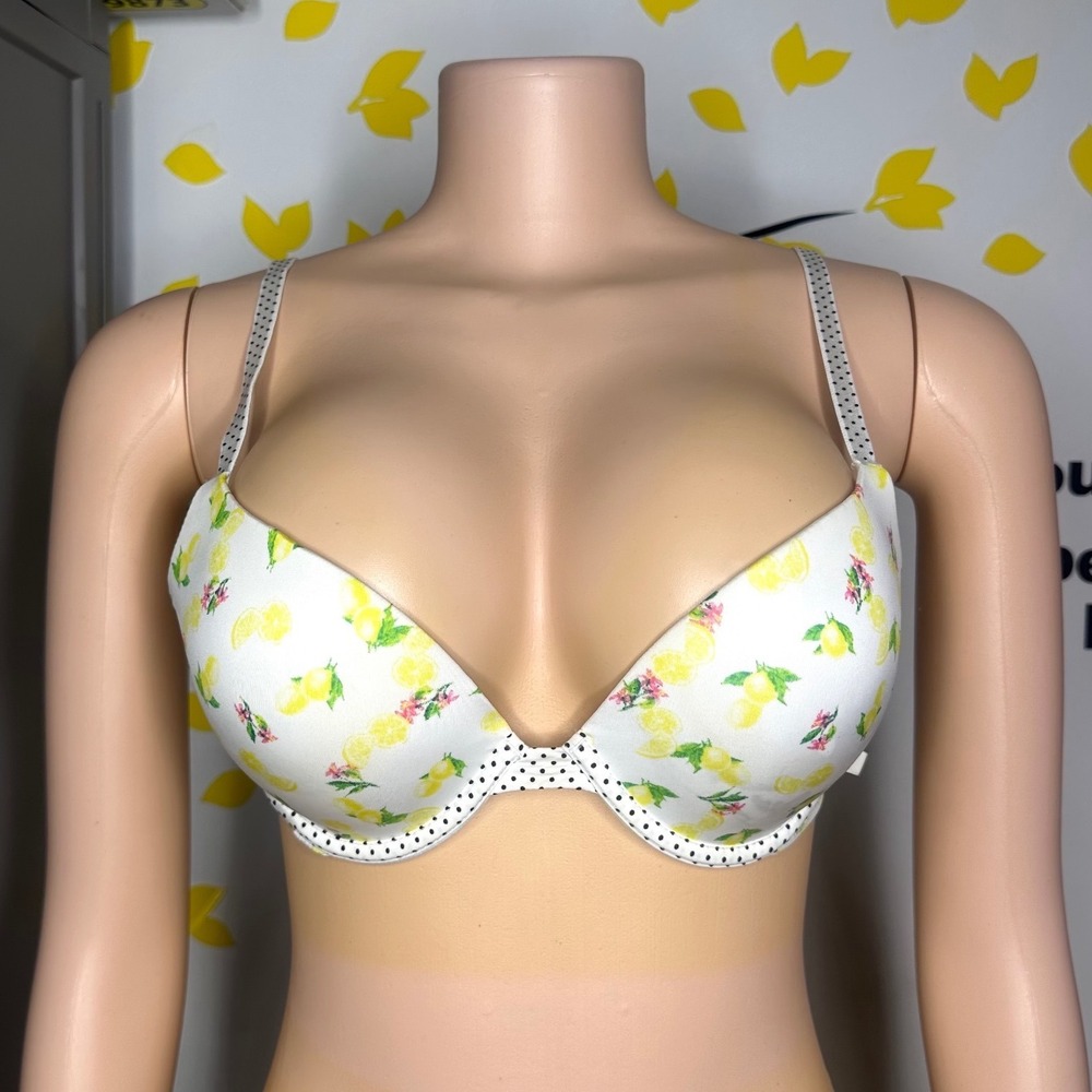Pink Victoria's Secret Push Up Bra Size 36B